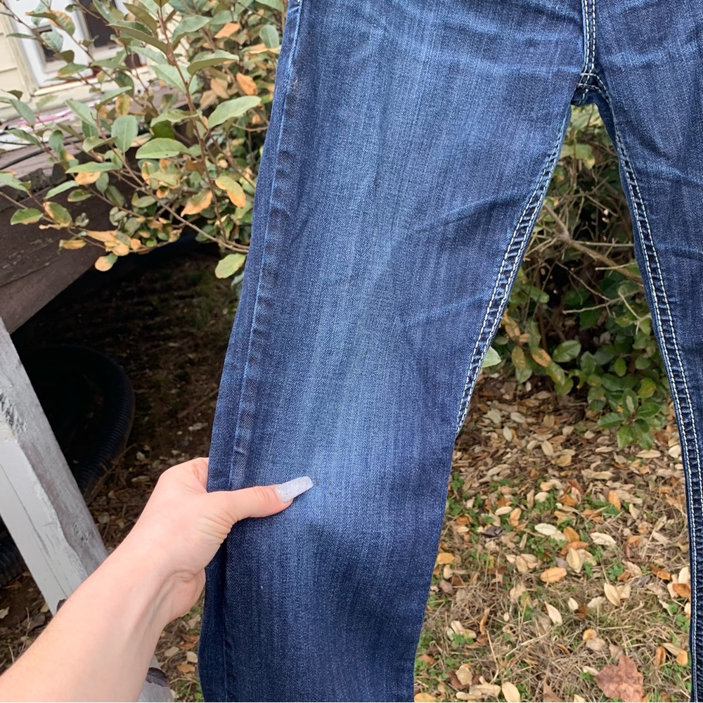 SILVER Natsuki Boot Stretch Jean Darkwash W27/L29 Comfy Denim Jeans RETAIL $85 - Picture 9 of 15